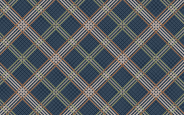 Lewis & Irene Loch Lewis Blue Check