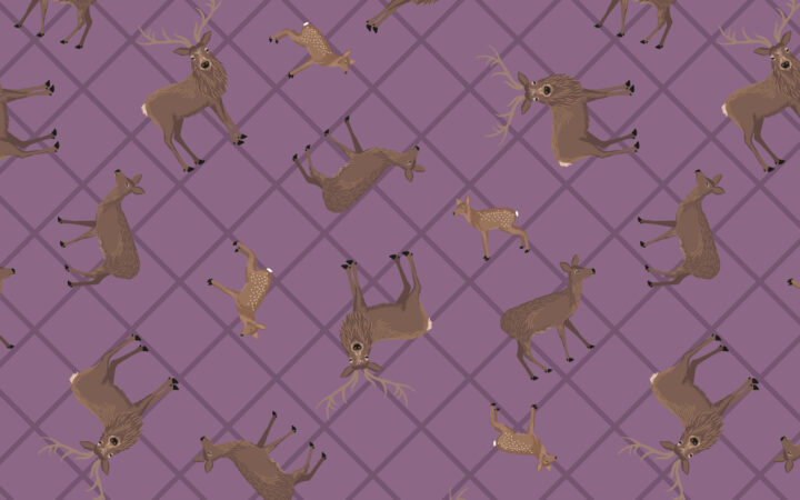 Lewis & Irene Loch Lewis Purple Deer