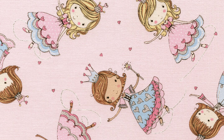 Timeless Treasures Glitter Princesses