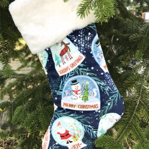 Snowglobes Christmas Stocking Kit