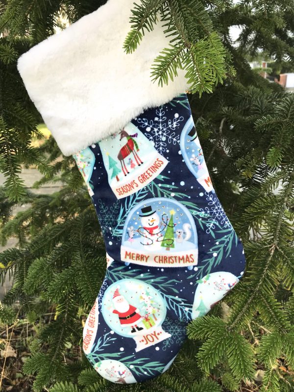 Snowglobes Christmas Stocking Kit