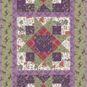 Lewis & Irene Fabrics Free Table Runner Pattern Green