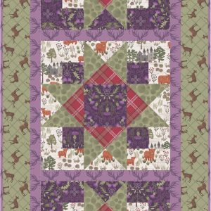 Lewis & Irene Fabrics Free Table Runner Pattern Green