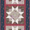 Lewis & Irene Fabrics Free Table Runner Pattern Blue