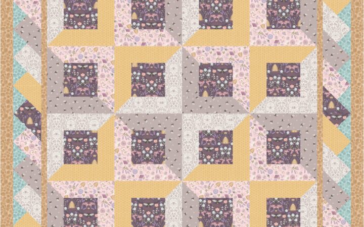 Lewis & Irene Queen Bee Free Quilt Pattern