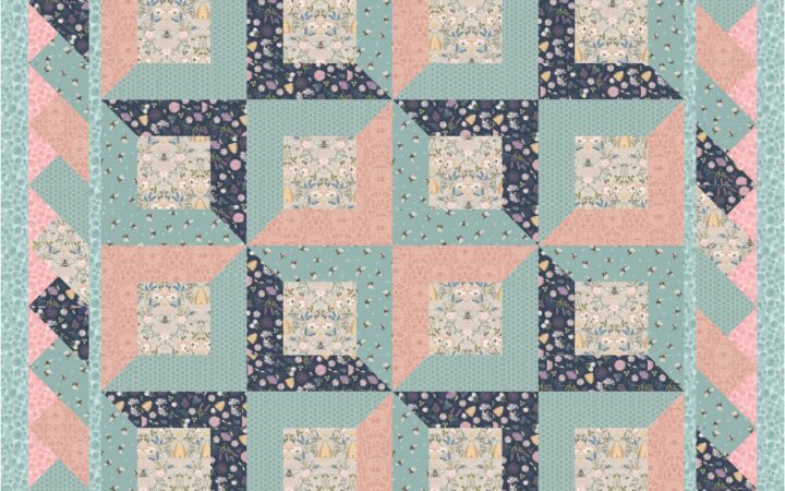 Lewis & Irene Queen Bee Free Quilt Pattern