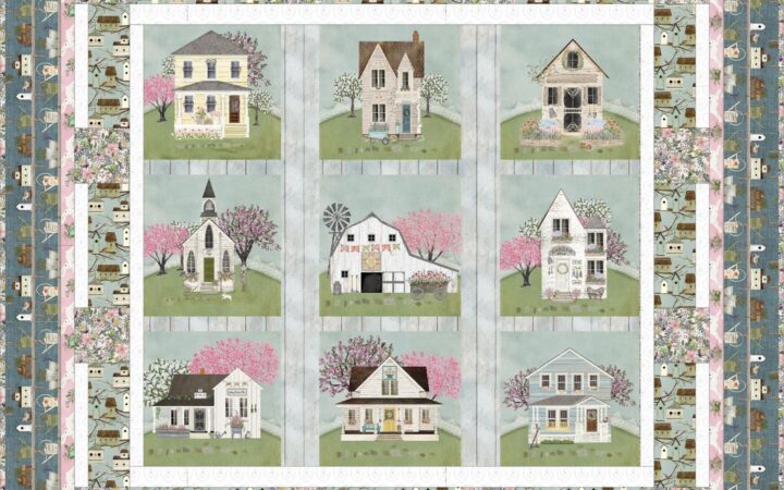 3 Wishes Touch of Spring Free Quilt Pattern