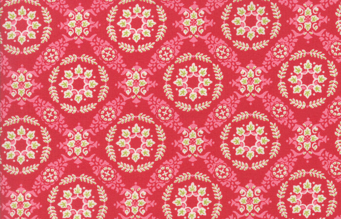 Moda Fleurs Cherry Blossom Circle Lattice