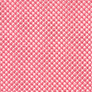 Moda Fabrics Fleurs by Brenda Riddle Cherry Blossom Gingham