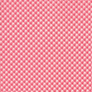 Moda Fabrics Fleurs by Brenda Riddle Cherry Blossom Gingham