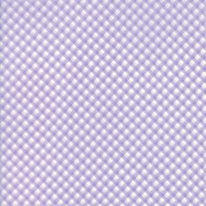 Moda Fabrics Fleurs by Brenda Riddle Wisteria Lilac Gingham