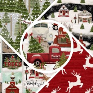Home for the Holidays by 3 Wishes Fabric