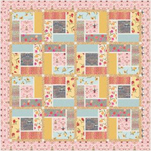 Lewis & Irene Fabrics Tulip Fields Free Quilt Pattern