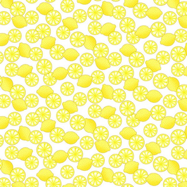 Studio E Fabrics Flamingo Beach Lemon Slices