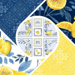 Citrus Sayings by P & B Textiles