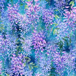 Hoffman Fabrics Hyacinth Wisteria