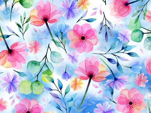 Hoffman Fabrics Spring Floral