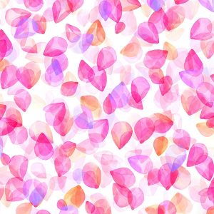 Hoffman Fabric Pink Petals