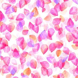 Hoffman Fabric Pink Petals