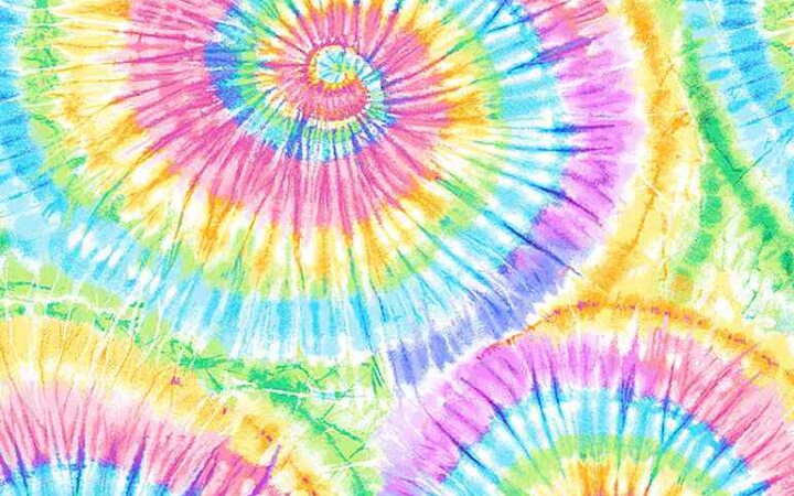 Timeless Treasures Pastel Tie Dye