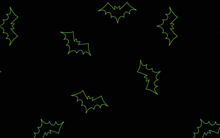 Lewis & Irene Castle Spooky Bats Grey
