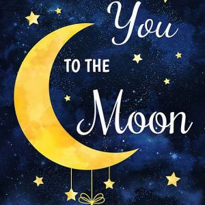 Timeless Treasures Fabrics Love You To The Moon Quilt Panel