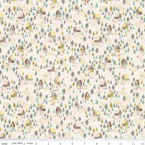 Riley Blake Fabrics Goldilocks Village on Cream C5712