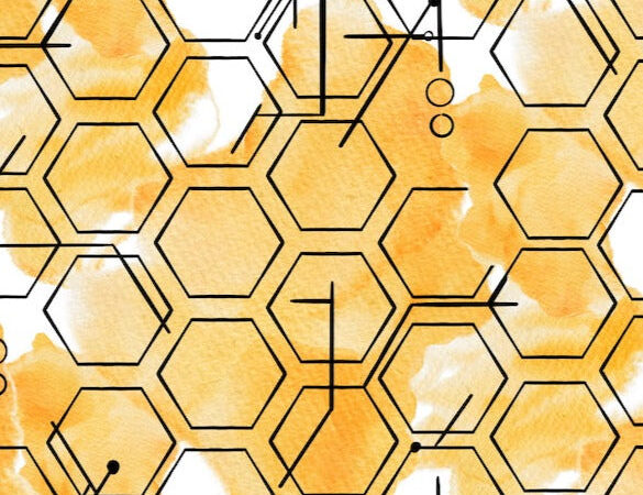 Craft Cotton Co Beetanical Honeycomb