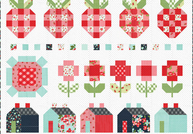 Moda Sunday Stroll Quilt Kit