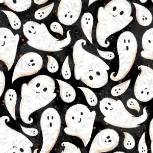 3 Wishes Fabrics Boo Y'All Ghosts
