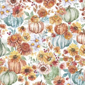 3 Wishes Fabric Happy Harvest Autumn Floral