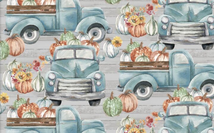 3 Wishes Happy Harvest Trucks