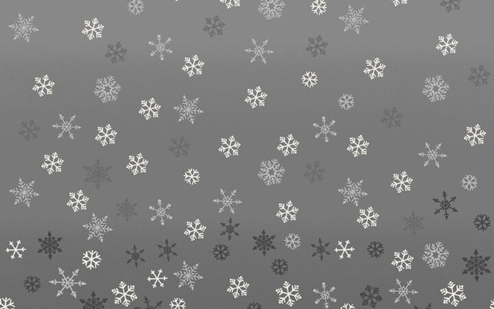Makower Scandi Christmas Grey Ombre Snowflake