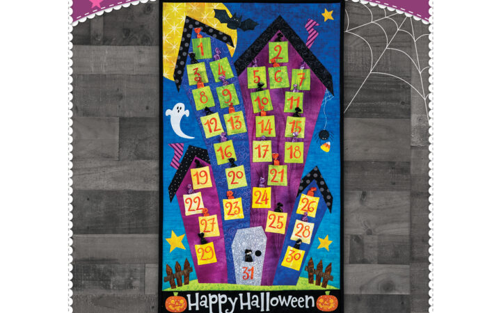 Shabby Fabrics Halloween Countdown Calendar