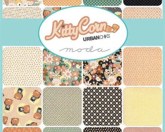 Moda Kitty Corn Layer Cake