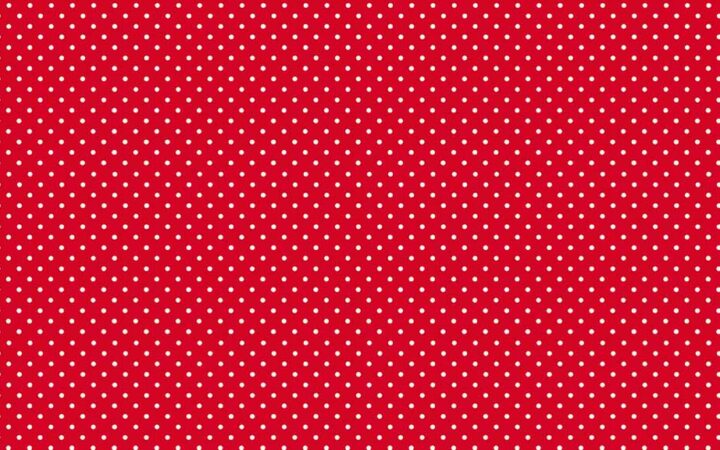 Makower Spot On White on Red