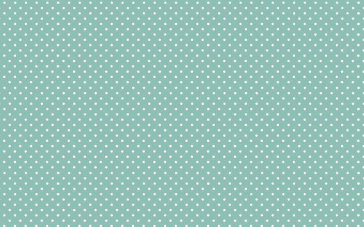 Makower Spot On White on Teal