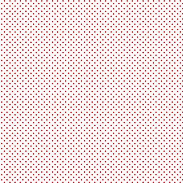Makower Fabrics Spot On Red Spot on White