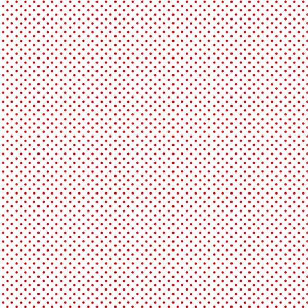 Makower Fabrics Spot On Red Spot on White