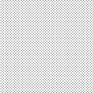 Makower Fabrics Spot On Black On White