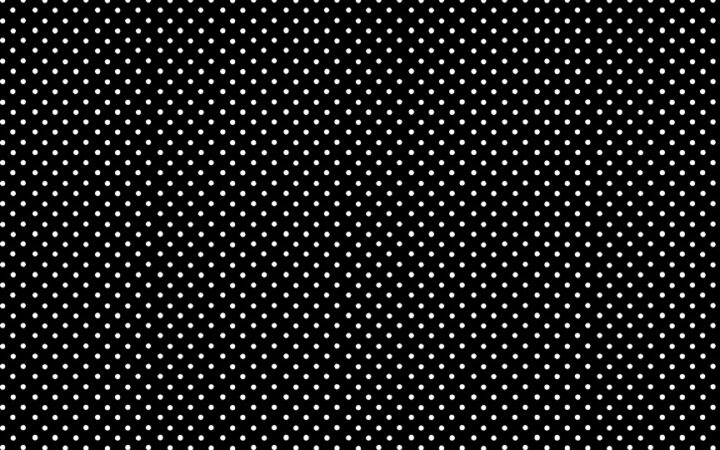 Makower Spot On White on Black