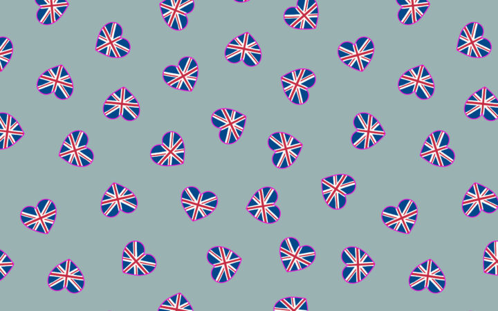 Lewis & Irene Coronation Day Heart Flags