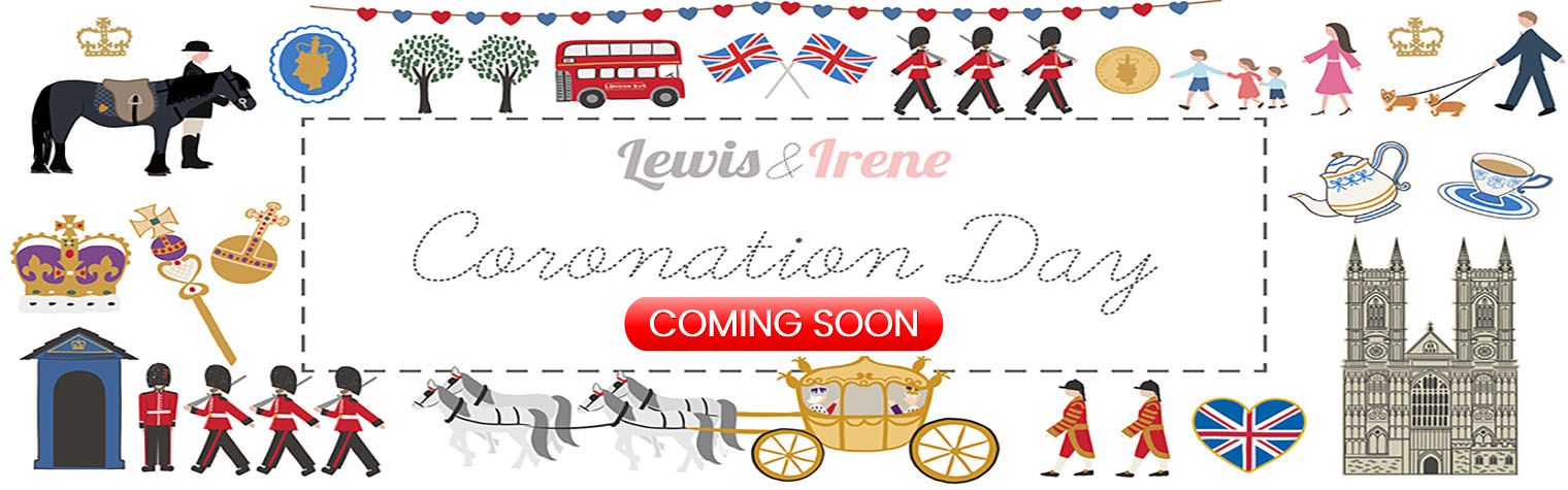 Lewis & Irene Fabrics Coronation Day