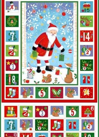 Makower Merry Santa Advent Calendar