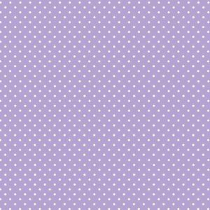 Makower Fabrics Spot On White on Lilac