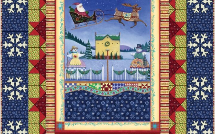 Benartex A Quilter’s Christmas Free Pattern