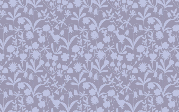 Lewis & Irene Bluebell Wood Reloved Lavender Floral