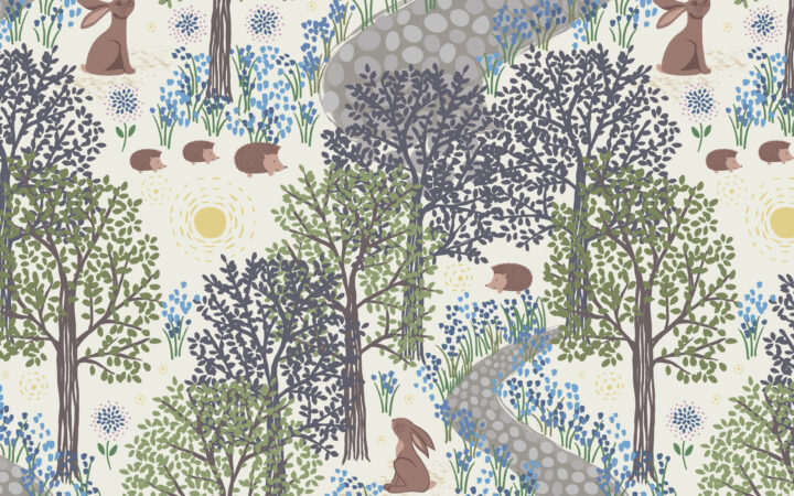 Lewis & Irene Bluebell Wood Reloved Cream