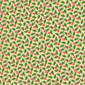 Benartex Fabrics A Quilter's Christmas Holly