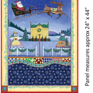 Benartex Fabrics A Quilter's Christmas Quilt Panel